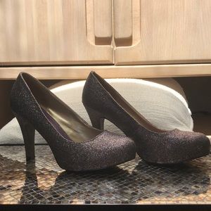 Madden Girl Glitter Platforms